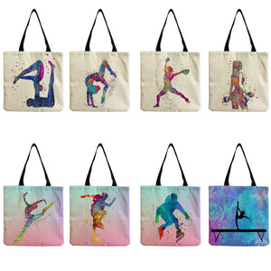 Customizable Rhythmic Gymnastics Shoulder Bag Large Capacity
