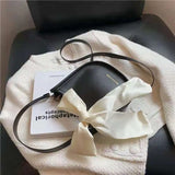 Ribbon Bow Shoulder Bags Young Style Summer Autumn Cross-Body Handbags