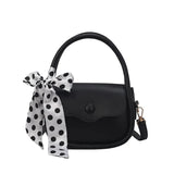 Ribbon Handbag Western Style One-shoulder Messenger Bag