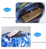 Camouflage Waist Bag Waterproof Antitheft Fanny Pack