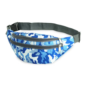 Camouflage Waist Bag Waterproof Antitheft Fanny Pack