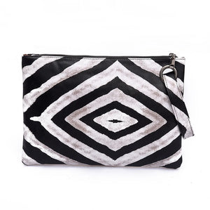 Leopard Crossbody Bag with Carbon Fiber Wallet