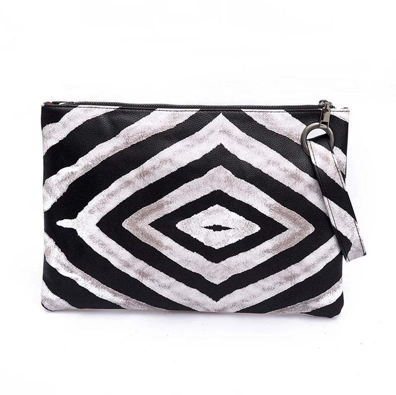 Leopard Crossbody Bag with Carbon Fiber Wallet