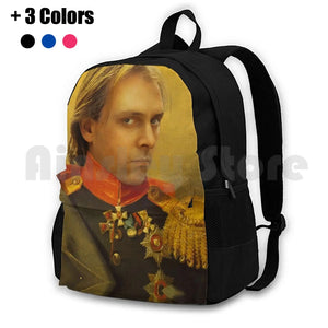 Rik Mayall Outdoor Hiking Backpack Sports Bag
