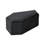 Ring Box 2-Position Removable Lid Jewelry Box Happy Halloween Ring Case