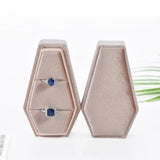 Ring Box 2-Position Removable Lid Jewelry Box Happy Halloween Ring Case