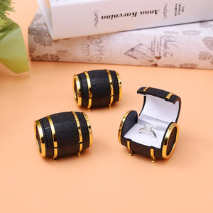 Ring Earrings Jewelry Case Mini Empty Jewelry Storage Bag Portable Travel Box