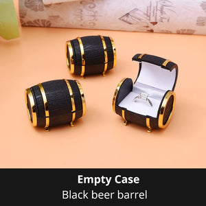 Ring Earrings Jewelry Case Mini Empty Jewelry Storage Bag Portable Travel Box
