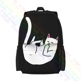 Retro Lord Nermal Backpack with Large Capacity