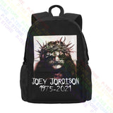 Joey Jordison 1975 Backpack Large Capacity Hot Schoolbag