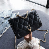 Rivet Chain Crossbody Bag Women Shoulder Small Handbag