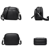 Rivet Tassel Crossbody Bag Women Casual Shoulder Bag Pu Leather Messenger Bag