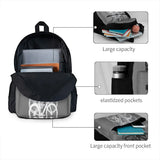 Road Bike Fade Backpacks Men's & Women's School Bag