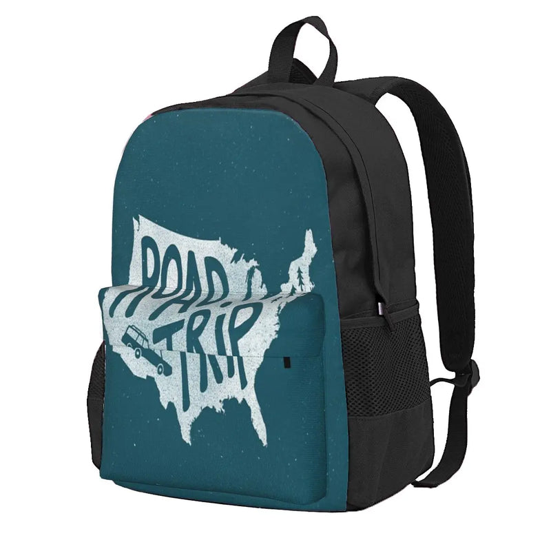Road Trip Backpacks Men's & Women's Kids Backpack Zip Pockets
