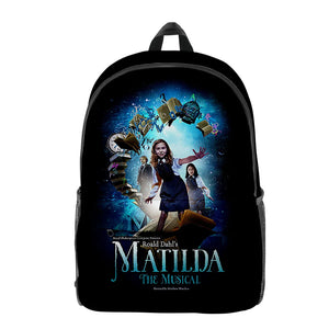 Matilda Musical Movie Backpack Student School Bag
