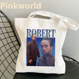 Robert Pattinson Standing Meme Print Shopper Bag
