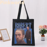 Robert Pattinson Standing Meme Print Shopper Bag