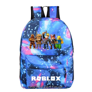 Robloxing Backpack For Teenagers Kids Boy Children Student School Bags