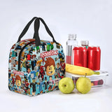 Roblox Characters Lunch Bag Thermal Cooler Kids School Child