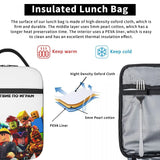 Robloxs Play Games Lunch Box Insulated Bag Leakproof Cooler for School Children