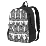Rocket Launch Backpack Men's Bag Women's Zipper Close Manga Backpack