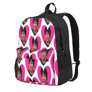 Rodrick Love Heart Backpacks Men's Women's Reusable Child Bag