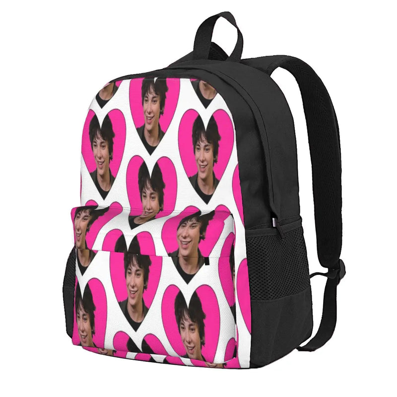 Rodrick Love Heart Backpacks Men's Women's Reusable Child Bag