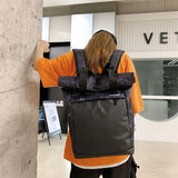 Large Capacity Bucket Backpack for Travel Sports Outdoor