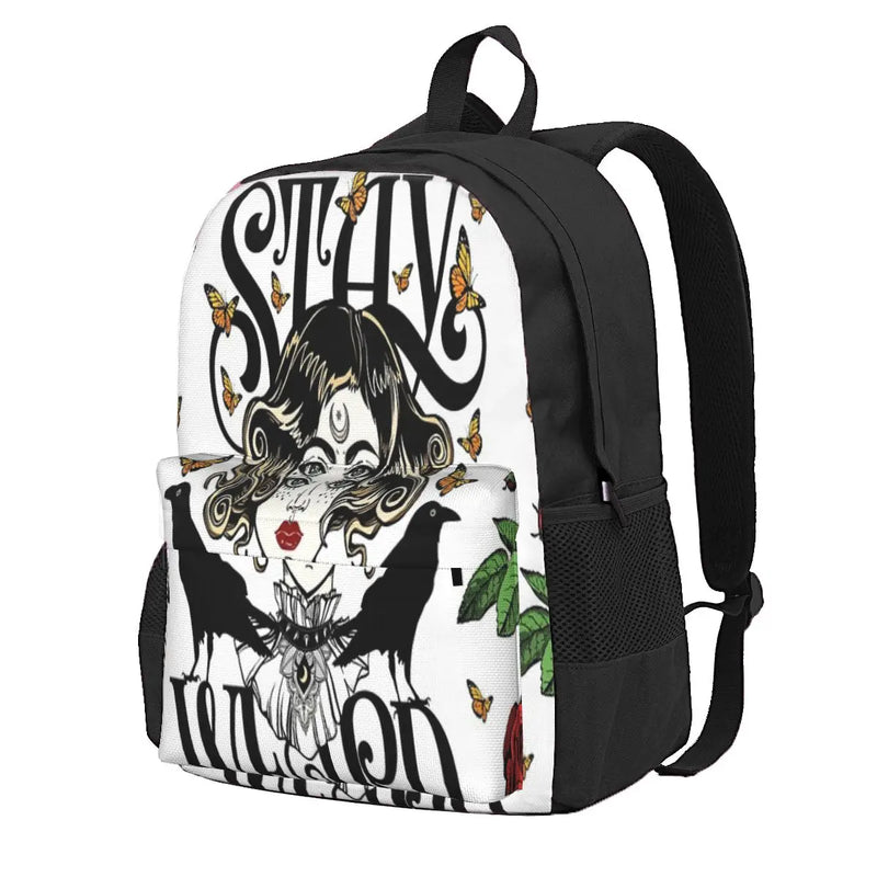 Rose And The Ravens Stay Backpacks Men's Backpacks Bags For Women Female Bag Wom