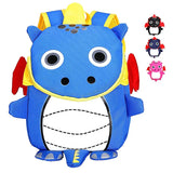 Rose Dragon School Backpack 3D Dinosaur Kids School Bags Boys Girls Schoolbag