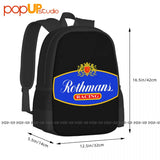 Rothmans Racing F1 Classic Car Enthusiast Backpack Large Capacity
