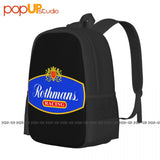 Rothmans Racing F1 Classic Car Enthusiast Backpack Large Capacity