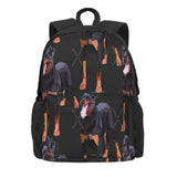 Rottweiler Backpacks Men's & Women's Bag Student