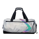 Round Bag Gym Bag Men's Sports with Shoes Compartment
