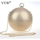 Silver Evening Party Clutch Bag for Women