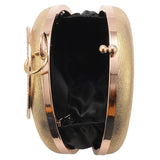 Round Shape Women Evening Bags Diamonds Clutches Chain Shoulder Bags