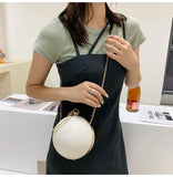 Small Totes Metal Handle PVC Women's Handbag