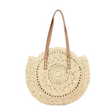 Vintage Straw Beach Bag Rattan Bohemian Summer Shoulder Bag