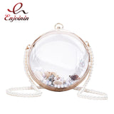 Clear Acrylic Party Clutch Evening Bag Shoulder Bag Totes