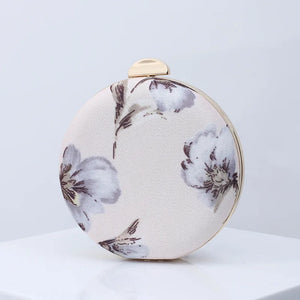 Japanese Style Flower Embroidery Crossbody Shoulder Bag