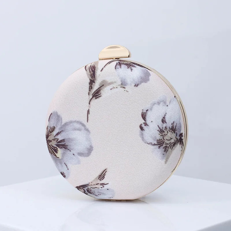 Japanese Style Flower Embroidery Crossbody Shoulder Bag