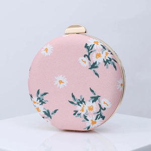 Japanese Style Flower Embroidery Crossbody Shoulder Bag