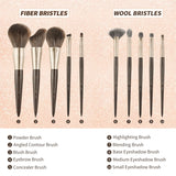 Makeup Brush with Storage & Organizer