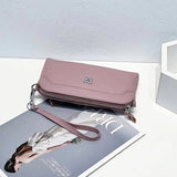 Women's Leather Clutch Purse Wallet 626
