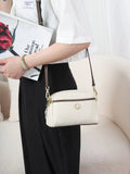 Women Small Leather Satchel Shoulder Bag