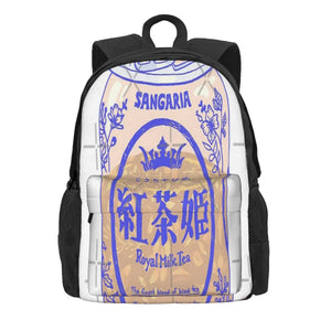 Royal Tea Men's Backpack Harajuku Bag School Girl