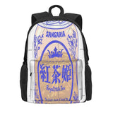 Royal Tea Men's Backpack Harajuku Bag School Girl