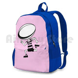 Rugby Girl Outdoor Hiking Backpack Climbing Sports Bag Kids