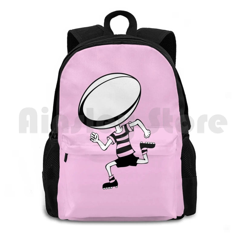Rugby Girl Outdoor Hiking Backpack Climbing Sports Bag Kids
