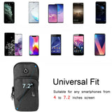 Running Arm Band Bag Zipper for Outdoor Gym, Mobile Phone Holder